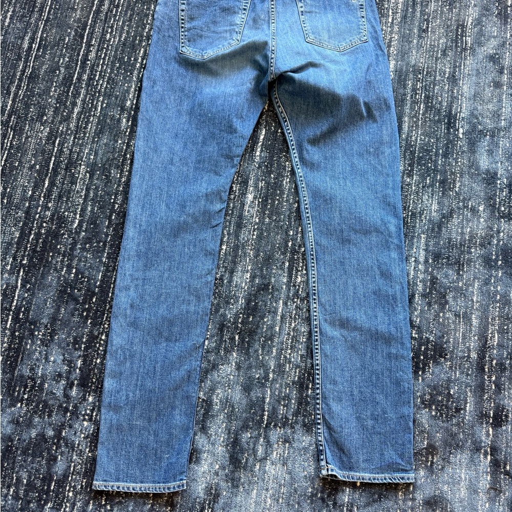 Rah & Bone Blue Button-Fly Jeans - Picture 2 of 2